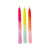 Dip Dye Twisted Kerze *Shades of fruit Salad