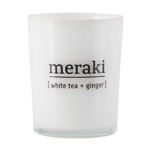 Meraki Duftkerze, White Tea + Ginger