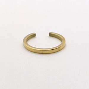 Ring 11 WAUW gold „glatt“