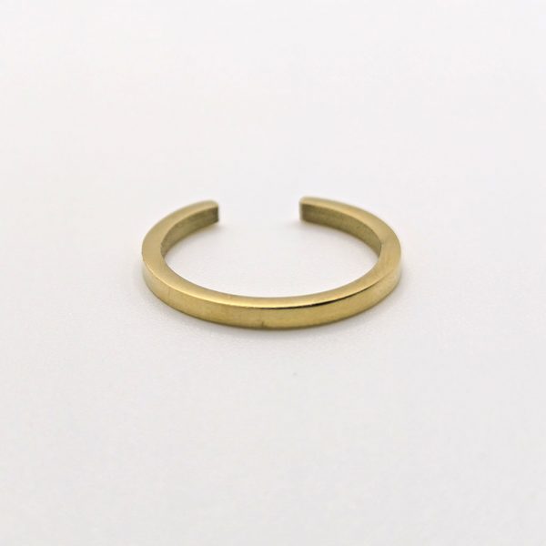 Ring 11 WAUW gold "glatt"