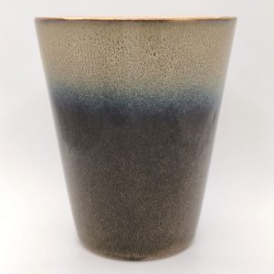 Keramikbecher beige-braun, 320 ml