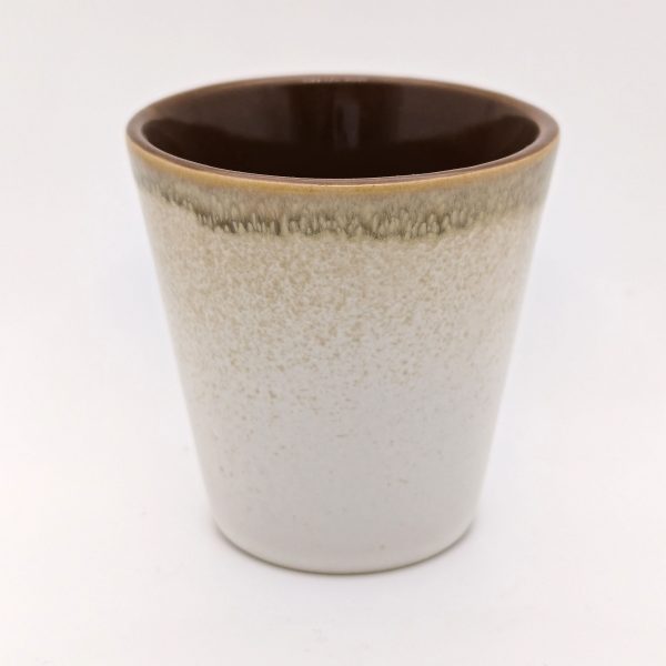 Keramikbecher beige klein, 100 ml