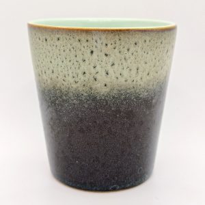 Keramikbecher mehrfarbig (innen türkis)