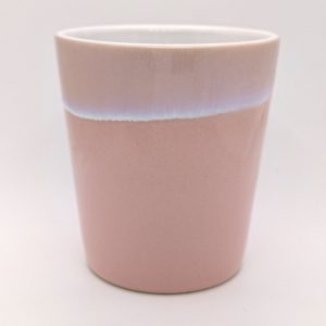 Keramikbecher rosa