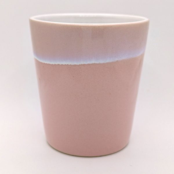 Keramikbecher rosa