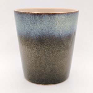 Keramikbecher blau-braun