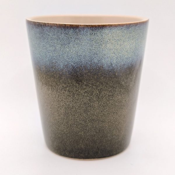 Keramikbecher blau-braun