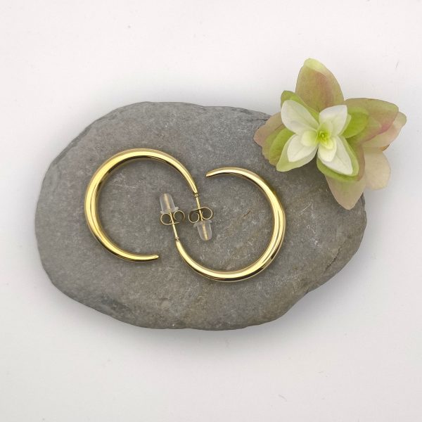 Ohrringe/Halbcreolen 7 WAUW gold