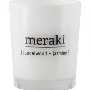 Meraki Duftkerze, sandalwood + jasmine, 220 g