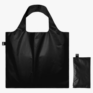 Loqi-Tasche metallic Schwarz