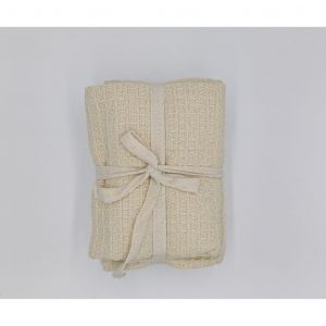Geschirrtuch Waffelpiqué off white